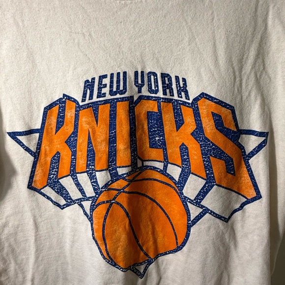 Abercrombie & Fitch New York Knicks White T-Shirt XS - Picture 2 of 4
